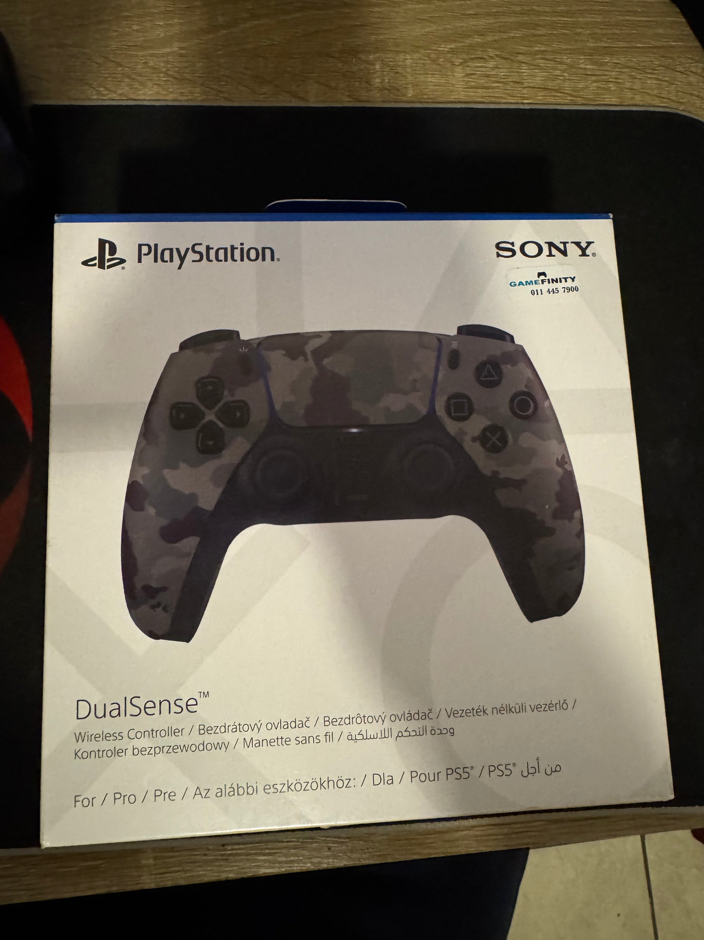 Camouflage Dual Sense Wireless Controller for PS5