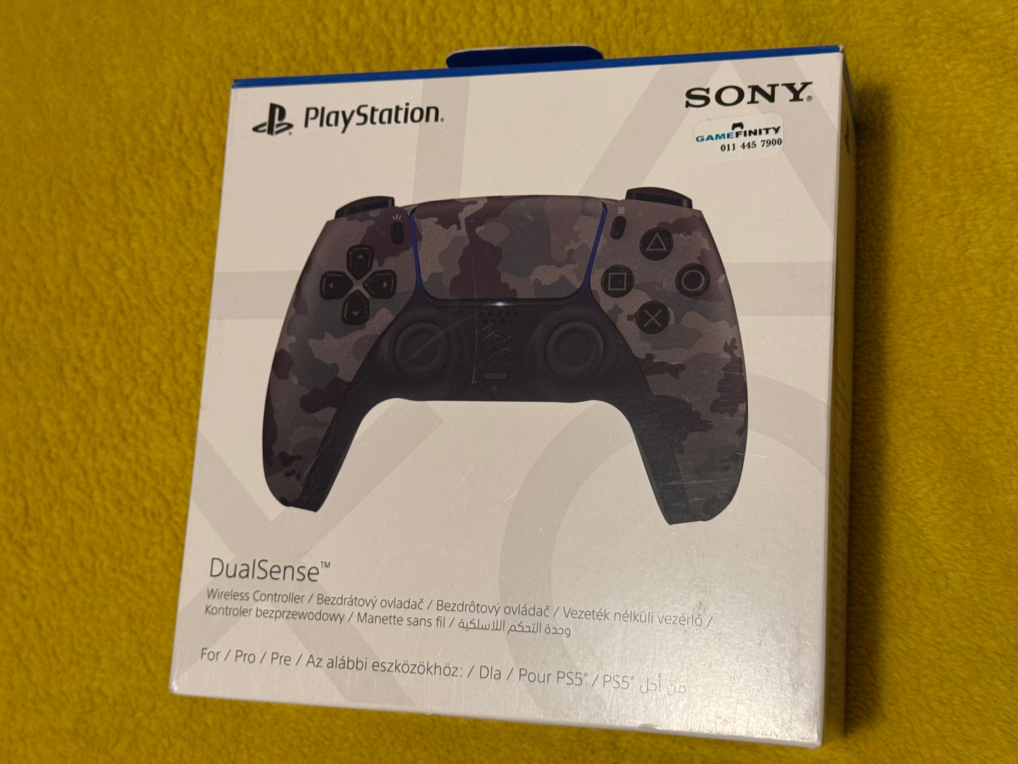 Camouflage Dual Sense Wireless Controller for PS5