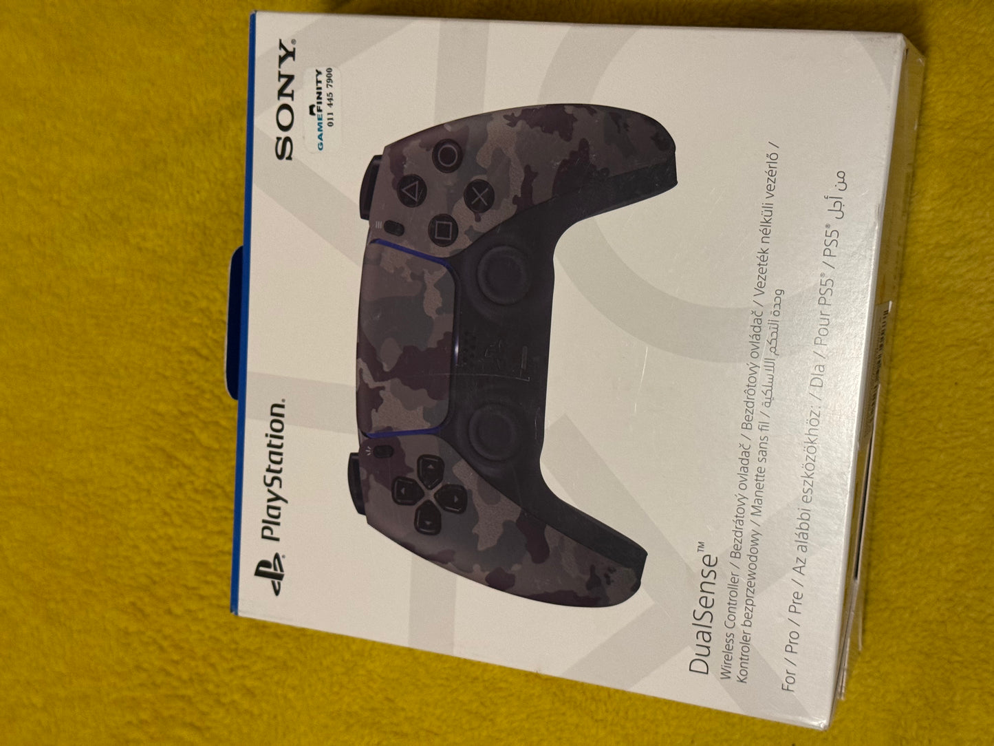 Camouflage Dual Sense Wireless Controller for PS5