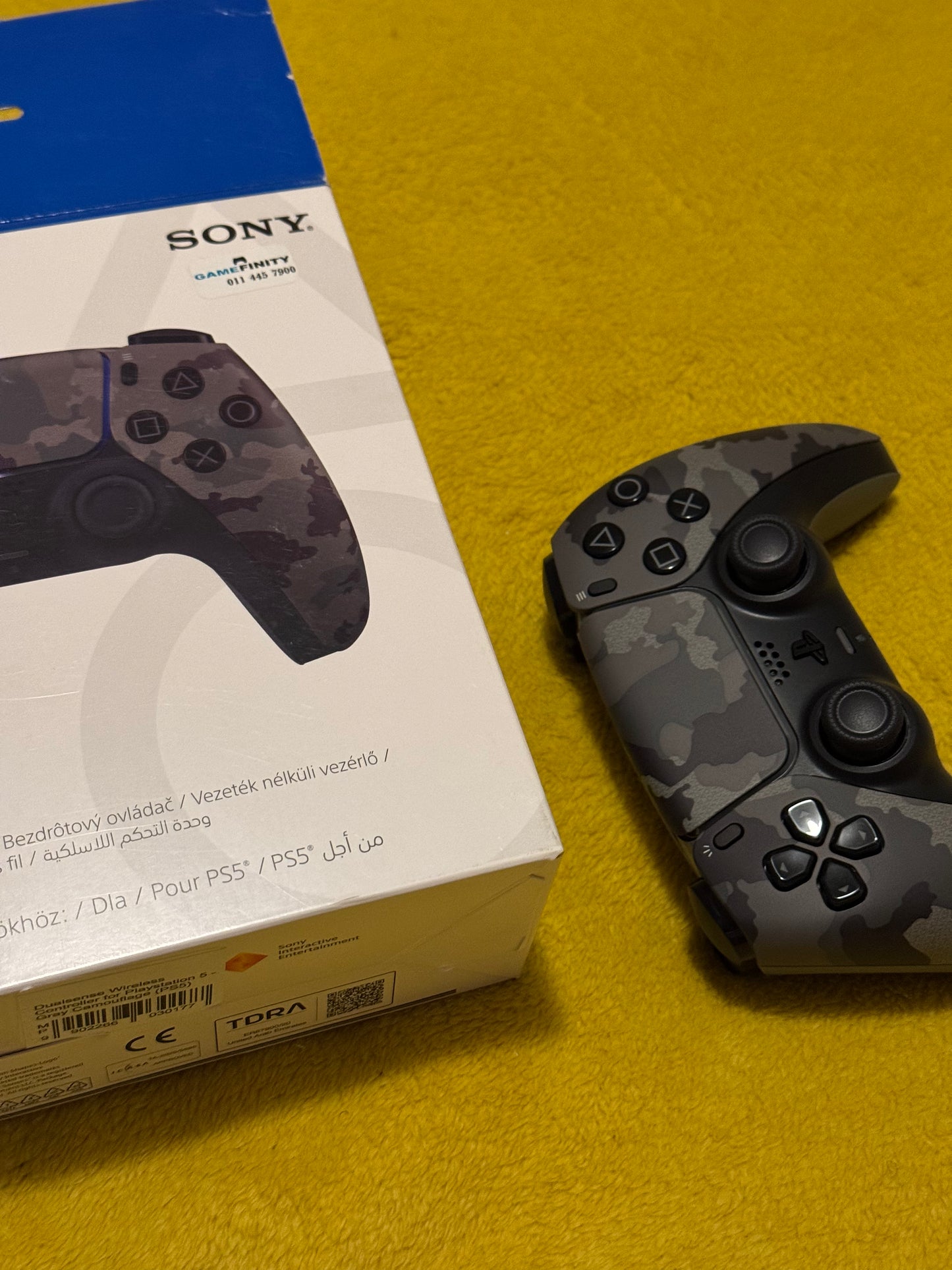 Camouflage Dual Sense Wireless Controller for PS5