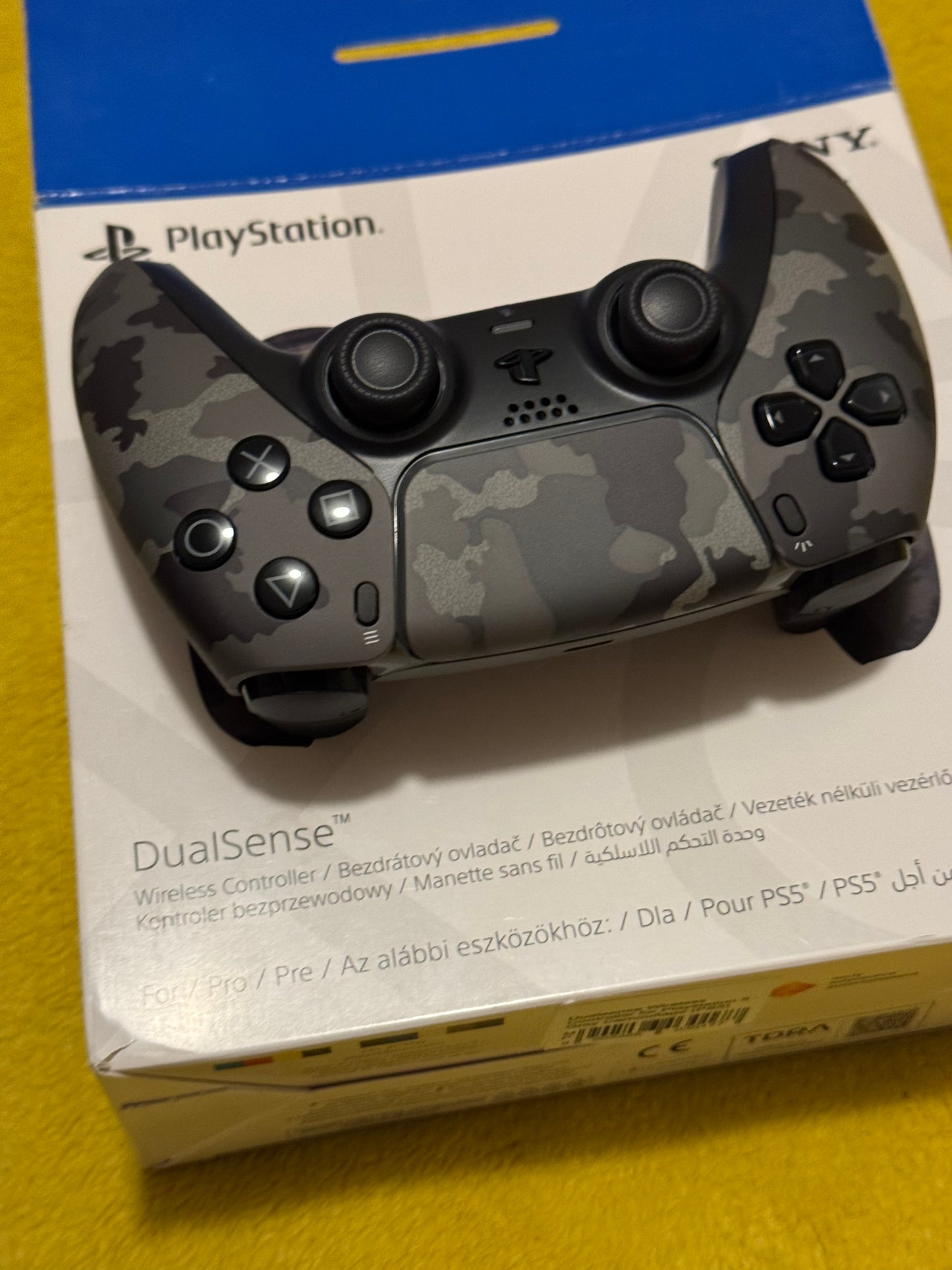 Camouflage Dual Sense Wireless Controller for PS5
